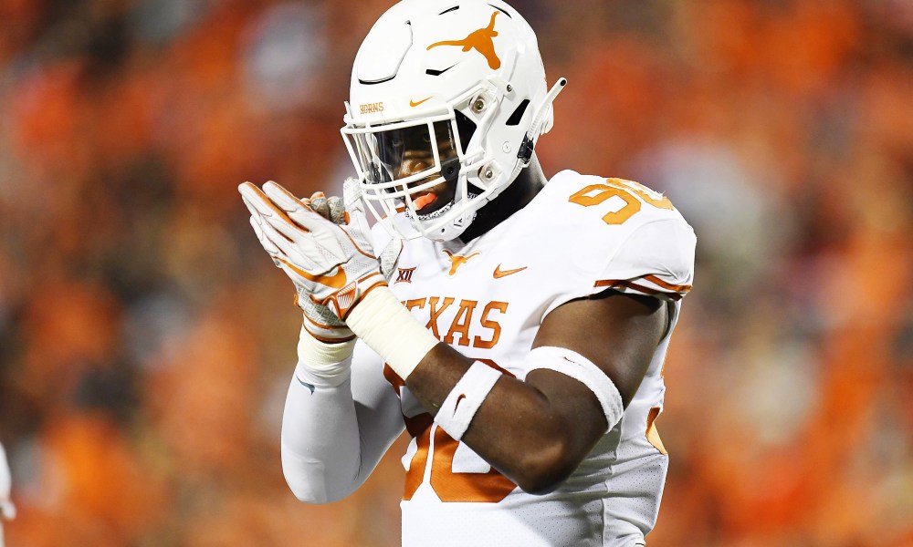 Texans add depth to front seven, select Charles Omenihu with No. 161 overall pick